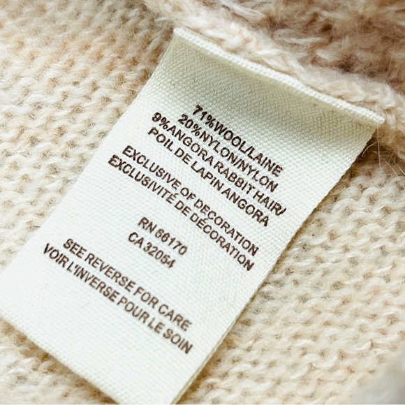 FREE PEOPLE Mixed Media Sequin Wool Cropped Cardigan/Sweater - Picture 8 of 9